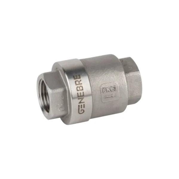 Valvula Retencion Acero Inoxidable 1” PN63 Genebre