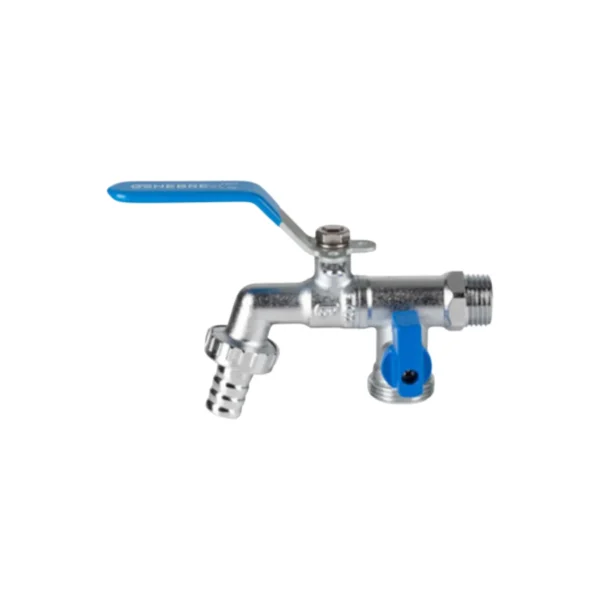 Llave Bola Manguera 1/2” x 3/4”x 3/4” Genebre