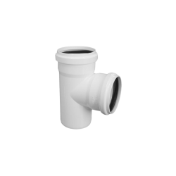 Tee Pvc Blanco 50mm