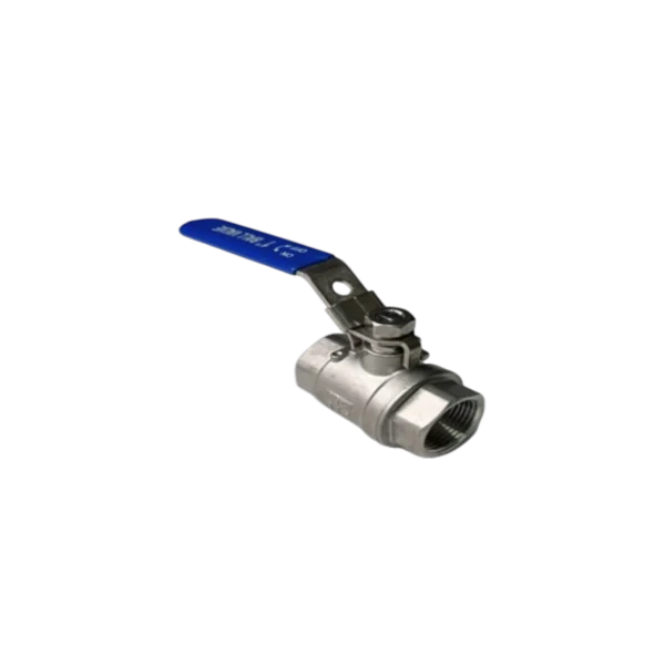 Válvula Bola Acero Inox 304 1000 WOG 2 Cuerpos NPT 1"