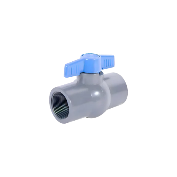 Válvula Bola Compacta con Hilo PVC HI HI 1/2"