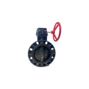 Válvula Mariposa PVC DIN ANSI Con Volante Válvula Mariposa PVC DIN/ANSI C/Volante 250 mm